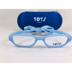 New TOTS Matte Light Blue MIRACLE Eyeglasses for KIDS 45mm with Case & Strap